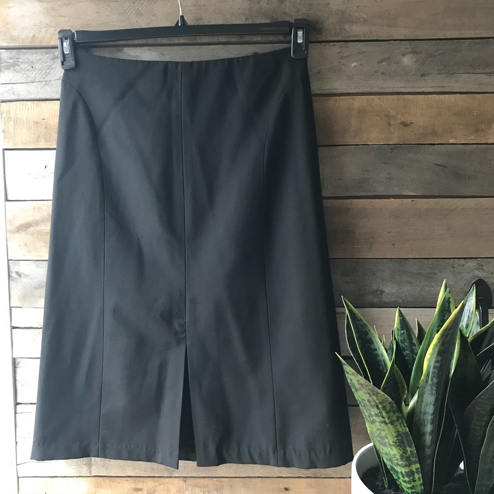Loft wool pencil skirt